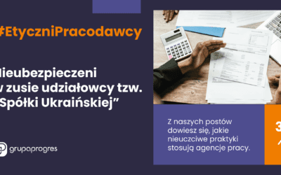 Nieubezpieczeni w zusie udziałowcy tzw.  „Spółki Ukraińskiej”